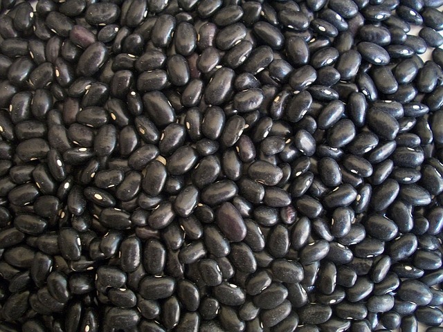 たくさんの黒豆
